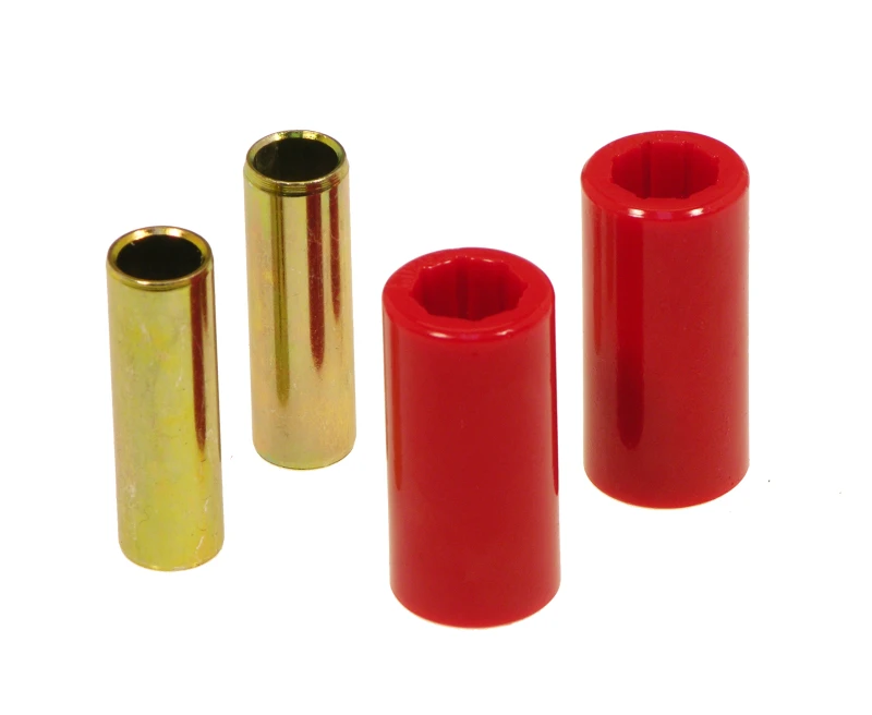 Prothane 55-75 Jeep CJ5/CJ6 Front oder Rear Frame Shackle Bushings – Rot