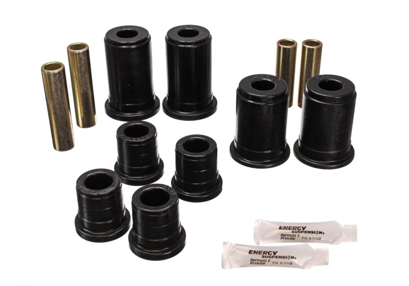 Energy Suspension 92-94 K-5 Blazer / 92-99 Denali/Suburban/Yukon schwarzes vorderes Querlenker-Buchsen-Set
