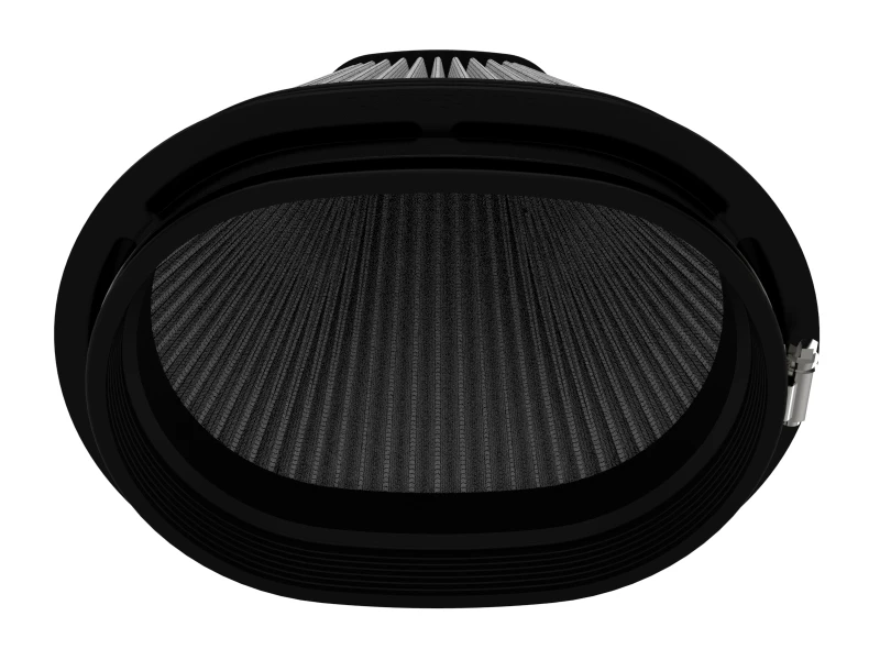 aFe Magnum FLOW Air Filter Pro DRY S (7-3/4x5-3/4in) F x (9x7in) B x (6x2-3/4in) T x (9-1/2in) H