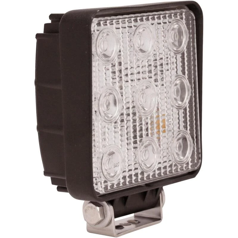 Westin LED Work Utility Light Square 4.6 inch x 5.3 inch Spot w/3W Epistar - Black