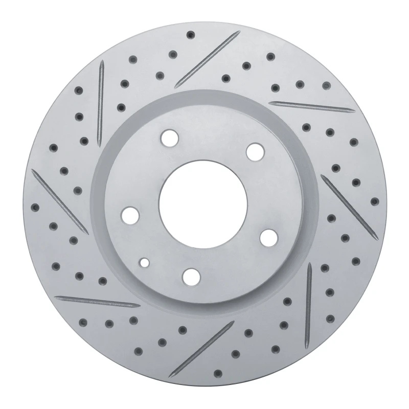 DFC 14-24 Mazda 3 Front Left Drilled & Slotted Geoperformance Rotor