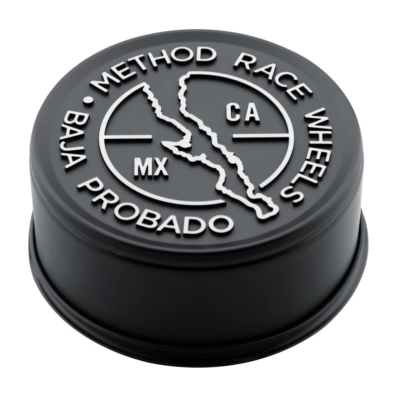 Method Cap 108mm Baja Push Thru - Black