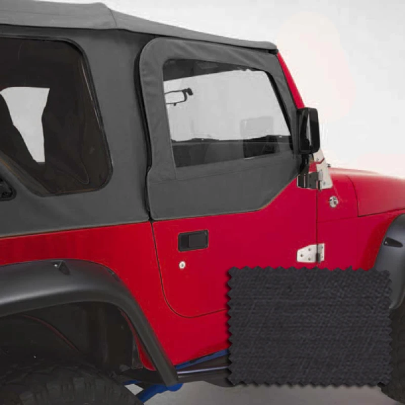 Rugged Ridge Türhäute Schwarz Denim 97-06 Jeep Wrangler