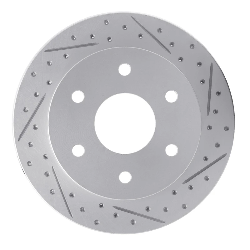 DFC 88-00 Cadillac Escalade Front Right Drilled & Slotted Geoperformance Rotor