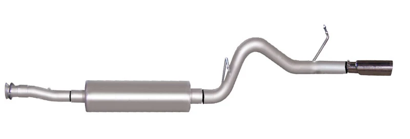 Gibson 07-10 Hummer H3 Basis 3,7L 2,5 Zoll Cat-Back Einzel Auspuff - Aluminized
