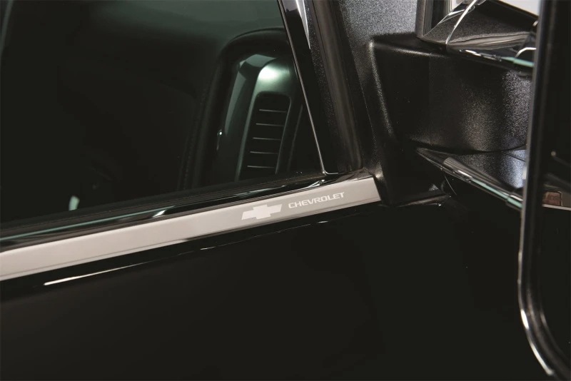 Putco 14-14 Chevrolet Silverado HD - Crew Cab - Edelstahl-Fensterzierleiste