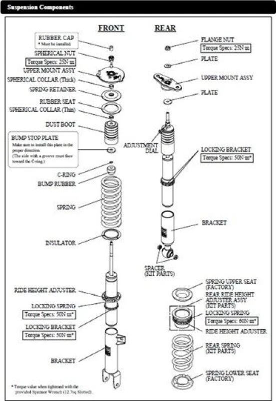 HKS 19-23 Tesla Model 3 RWD Hipermax S Full Kit
