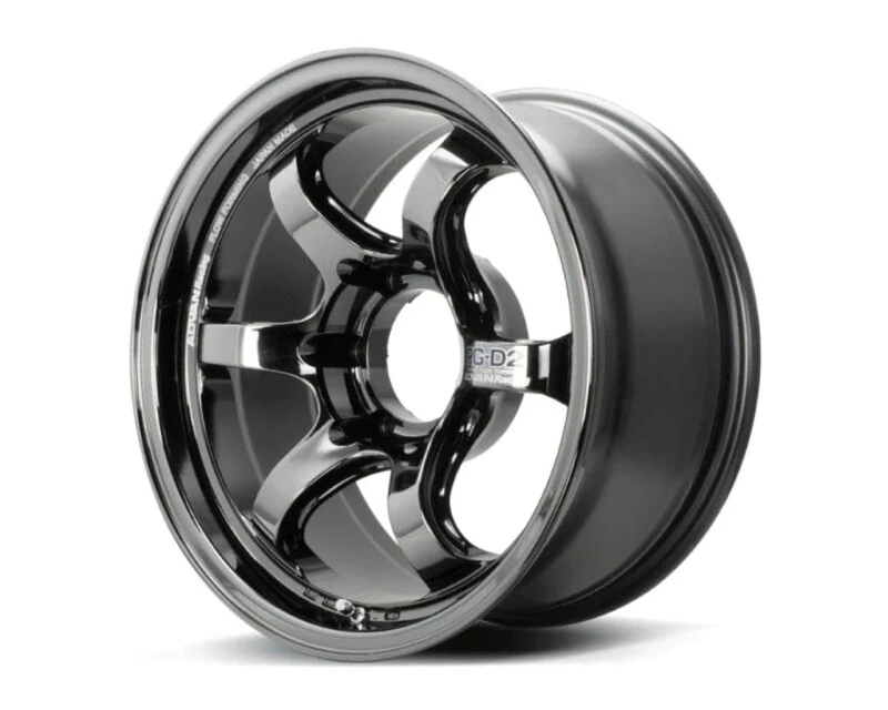 Advan RG-D2 17x8.5 -10MM 6x139.7 Black Chrome Wheel
