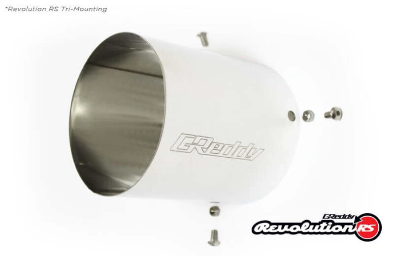 GReddy Universal 3in Revolution RS Muffler SS Tip
