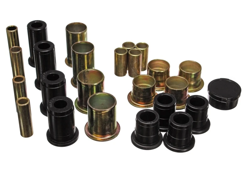 energy-suspension_3.3162G-67932af0612ff Energy Suspension 82-04 Ford Blazer/S10/S15 PickUp 2WD Schwarzes Vorderes Querlenkerbuchsen-Set