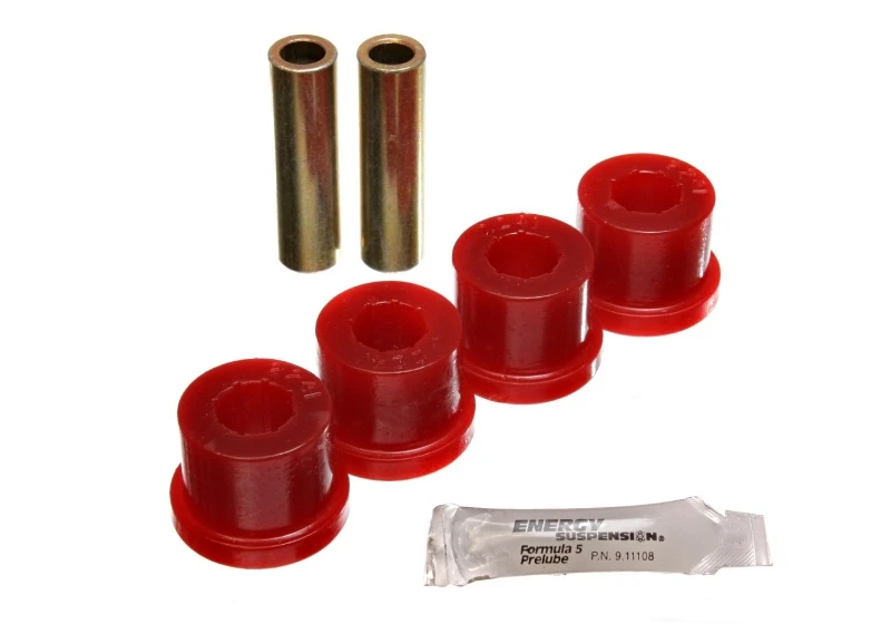 Energy Suspension 86-91 Mazda RX7 Rote Hinterachslenkerbuchsen-Set