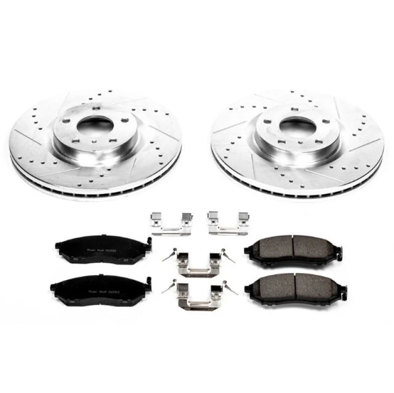 powerstop_K112-67945cfd30ef1 Power Stop 08-12 Infiniti EX35 Front Z23 Evolution Sport Brake Kit
