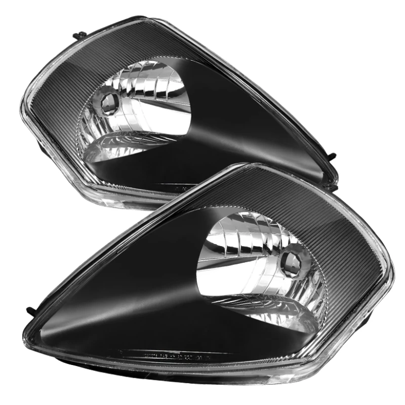 Xtune Crystal Headlights Black HD-JH-ME00-BK for Mitsubishi Eclipse 00-05