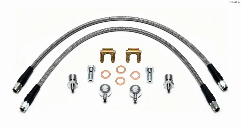 Wilwood Flexline Kit D52 Caliper 20in w/ Banjo 7/16-20