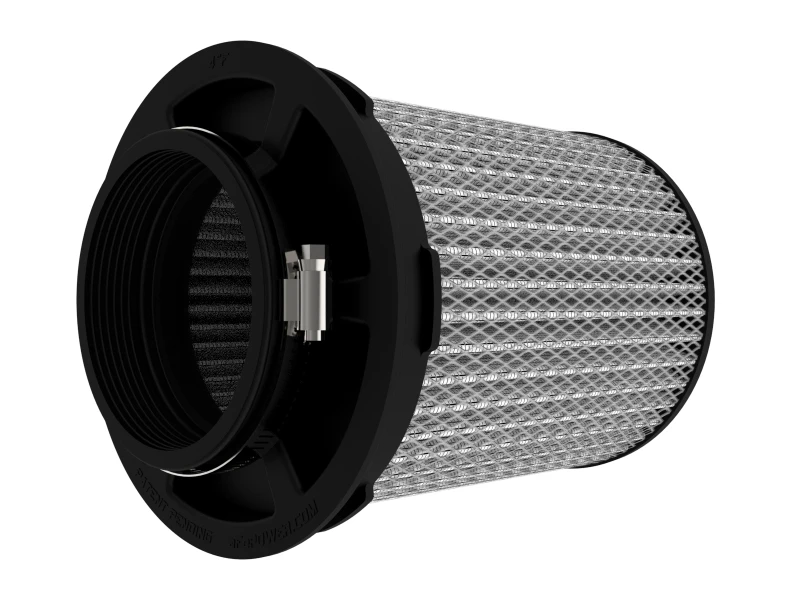 aFe MagnumFLOW Pro DRY S Universal Air Filter 4in F x 6.5n B x 6.5in T (Inv) x 8in H