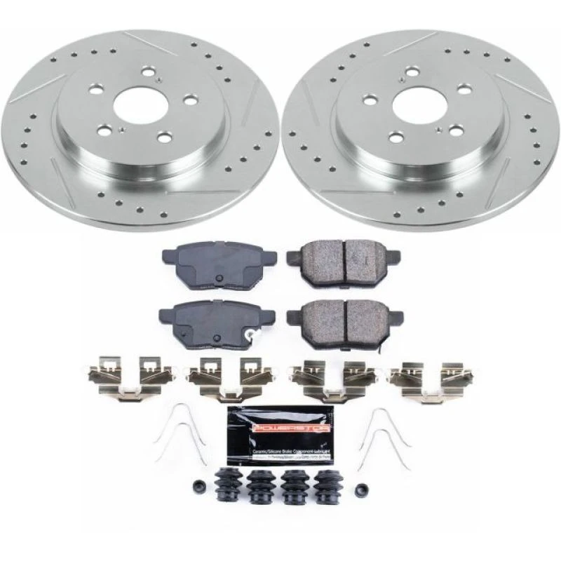 powerstop_K6498-6794581fedc7a Power Stop 11-17 Lexus CT200h Rear Z23 Evolution Sport Brake Kit
