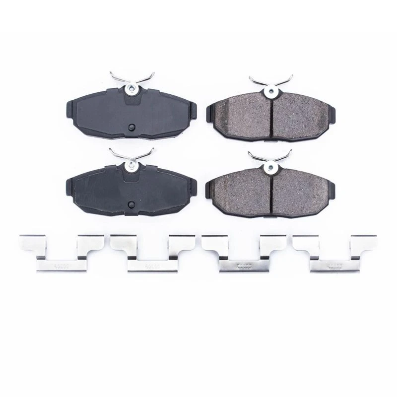powerstop_17-1082-6794510fe340f Power Stop 05-11 Ford Mustang Rear Z17 Evolution Ceramic Brake Pads w/Hardware