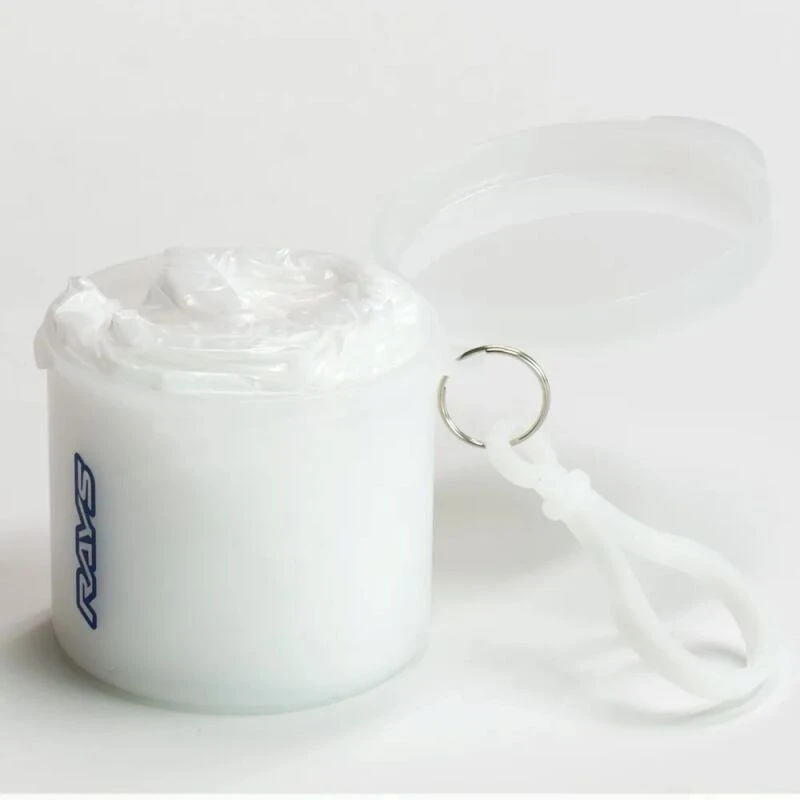 Rays Foldable Poncho Transparent White / White Case