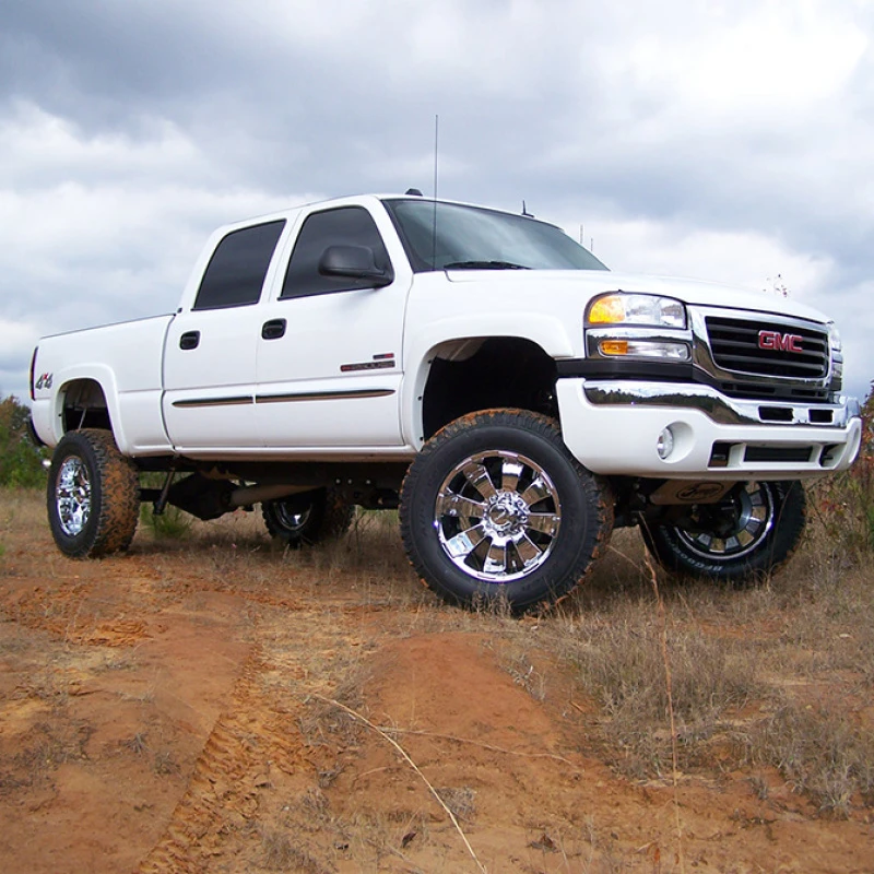 Superlift 6 Zoll Höherlegungskit mit Fox 2.0 Stoßdämpfern für 2001–2010 Chevrolet Silverado 2500HD/3500 4WD