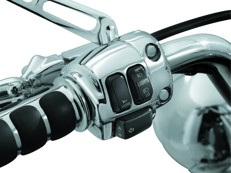 Kuryakyn Switch Housings Chrome für Harley-Davidson 1996–2013