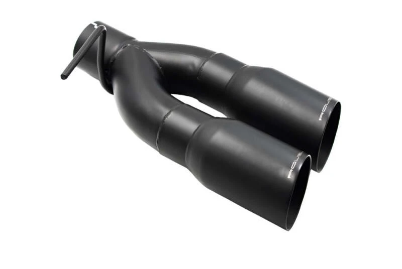 Roush 21-24 Ford F-150 5.0L 4in Black Exhaust Y Tip Kit