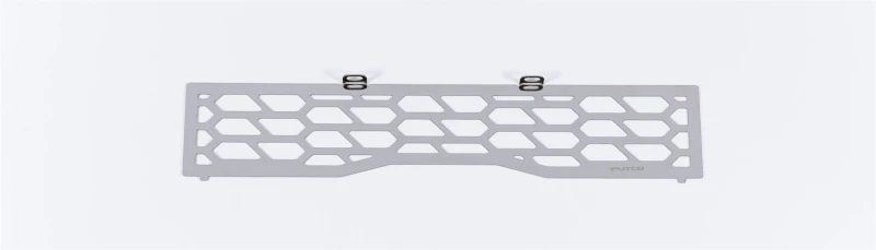 Putco 2020 Ford SuperDuty - Hex Schild - Poliertes SS-Stoßstangengitter-Einsätze