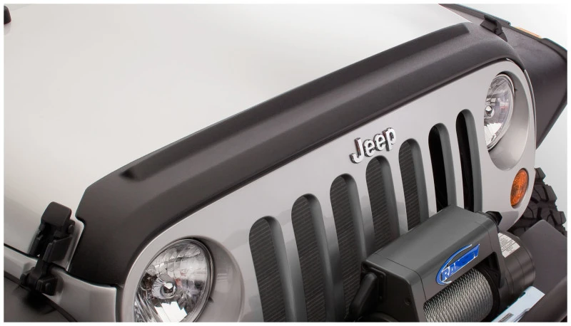 Bushwacker 07-18 Jeep Wrangler (JK) / (JK) Unlimited Trail Armor Haube Schutz - Schwarz