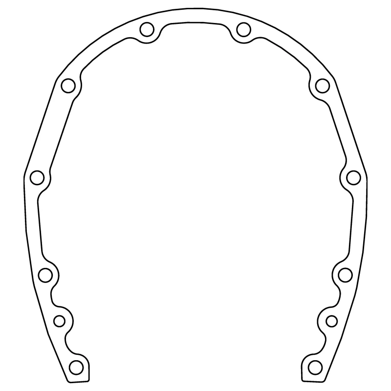 cometic-gasket_C15615-67960a4e397aa Cometic Chevy Gen-1 Small Block V8 Zeitdeckel-Dichtung.031in Faser - 10er-Pack