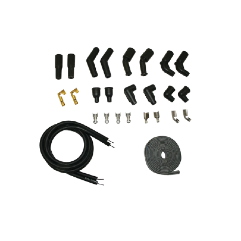 Moroso 78-15 Harley-Davidson Universal Kit Sleeved Ultra 40 Wire Set - Black