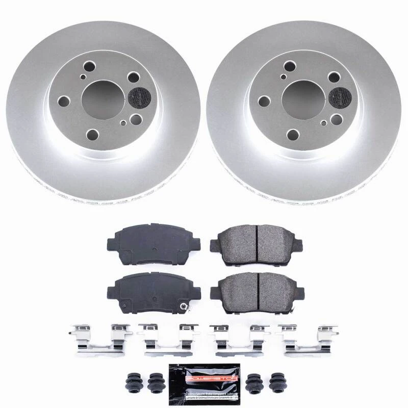 Power Stop 04-09 Toyota Prius Front Z23 Coated Brake Kit