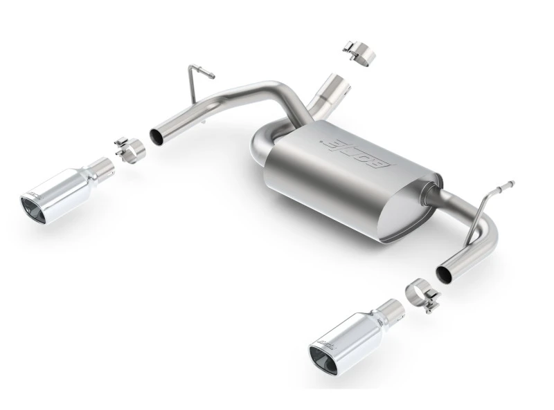 Borla 12-16 Jeep Wrangler 3.6L AT/MT 4WD Single Split Rr Exit Touring Auspuff (hintere Sektion)