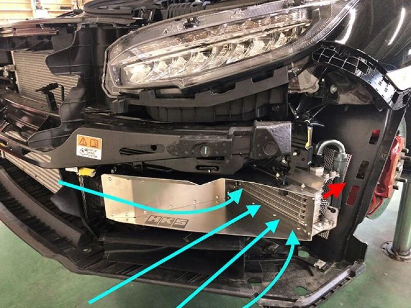 HKS S-Type Ölkühler Kit für FK8 Civic Type-R