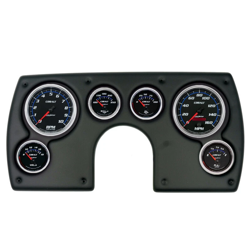 Autometer Cobalt 82-89 Chevy Camaro Dash Kit 6pc Tach / MPH / Fuel / Oil / WTMP / Volt