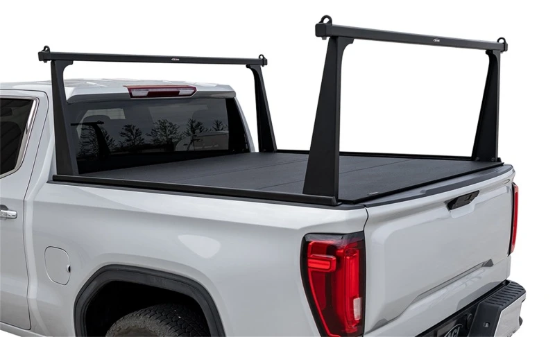 Zugriff 2022+ Rivian R1T 4ft 6in Bett ADARAC Aluminium Pro Serie LKW-Gestell - Matt Schwarz