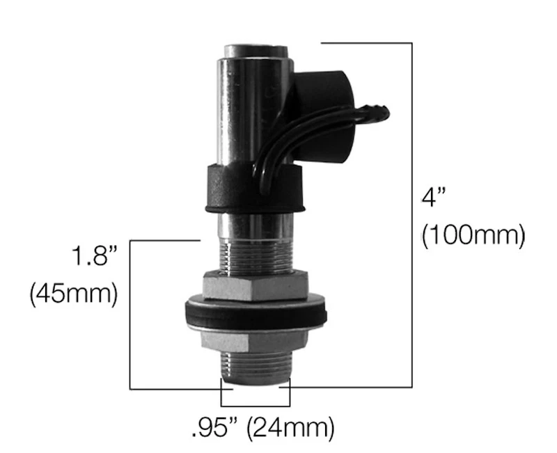 Hella Anschlussrohr mit Stopple 8Hg