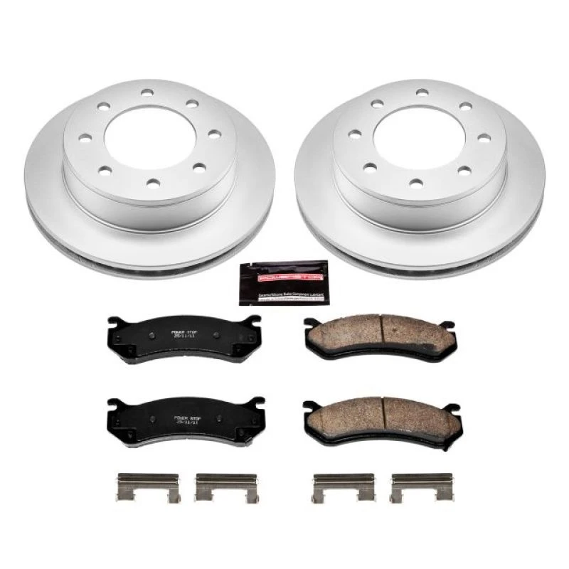 powerstop_CRK2036-679453d328dc7 Power Stop 01-03 Chevrolet Silverado 1500 HD Rear Z17 Evolution Geomet Coated Brake Kit