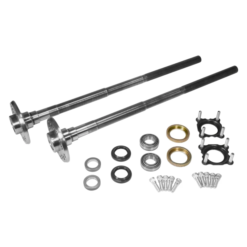 Yukon Chromoly Rear Axle Kit Dana 44 Jeep JK Non-Rubicon 30 Spline 32in Long