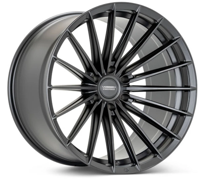 Vossen HFX-4 20x10 - 6x139.7 - ET-18 - Super Deep - 106.1 - Satin Black Wheel