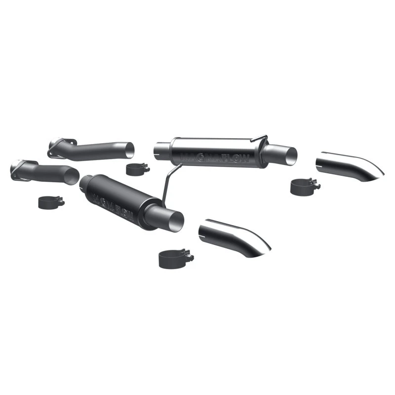 MagnaFlow SYS C/B 86-04 Mustang 2,5 Zoll 4,6/5,0 mit Turn Downs