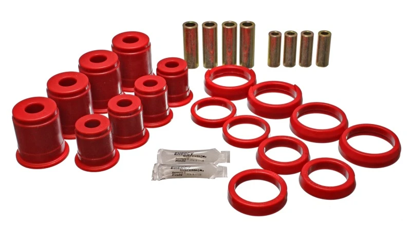 Energy Suspension 84-01 Jeep Cherokee/Wagoneer/Comanche 4WD Rote Vordere Querlenker-Buchsen
