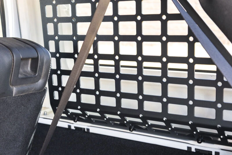 DV8 Offroad 07-18 Jeep Wrangler JK 4-Door Pocketed Rear Window Molle Panels