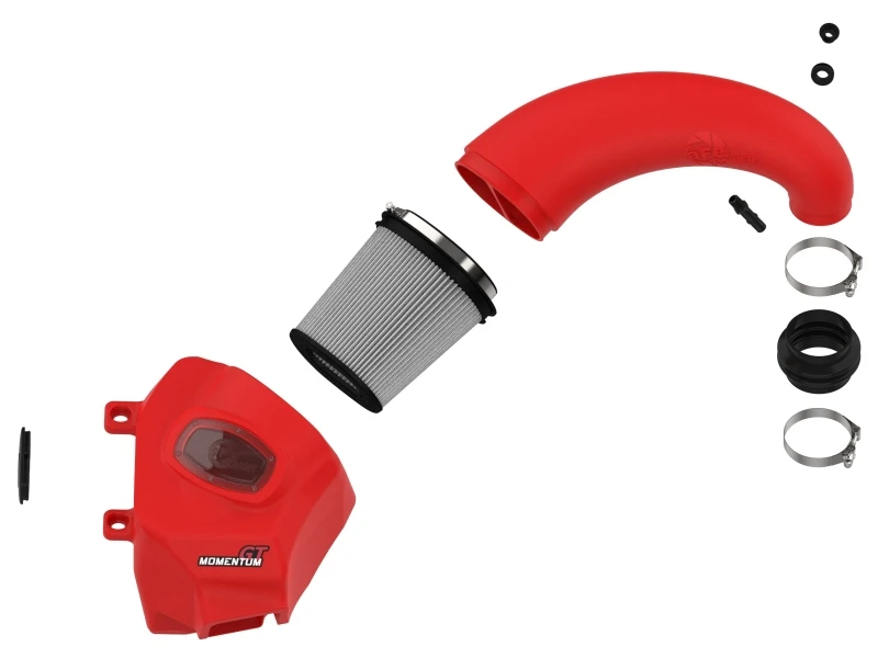 aFe Momentum GT Pro DRY S Ansaugsystem Red Edition 19-23 Dodge RAM 1500 V8-5.7L HEMI