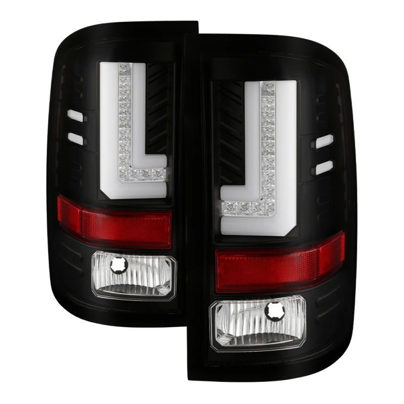 spyder_5083777-6794c89c92e33 Spyder GMC Sierra 2016-2017 Light Bar LED Tail Lights - Black ALT-YD-GS16-LED-BK