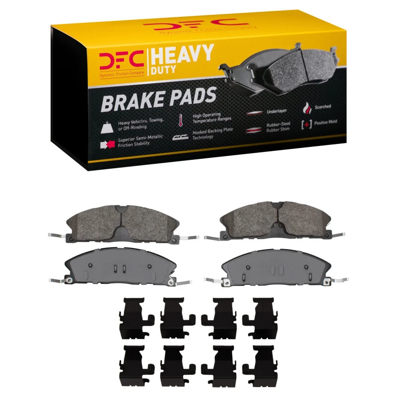 DFC 13-19 Ford Taurus SHO Front Heavy Duty Pads and Hardware Kit