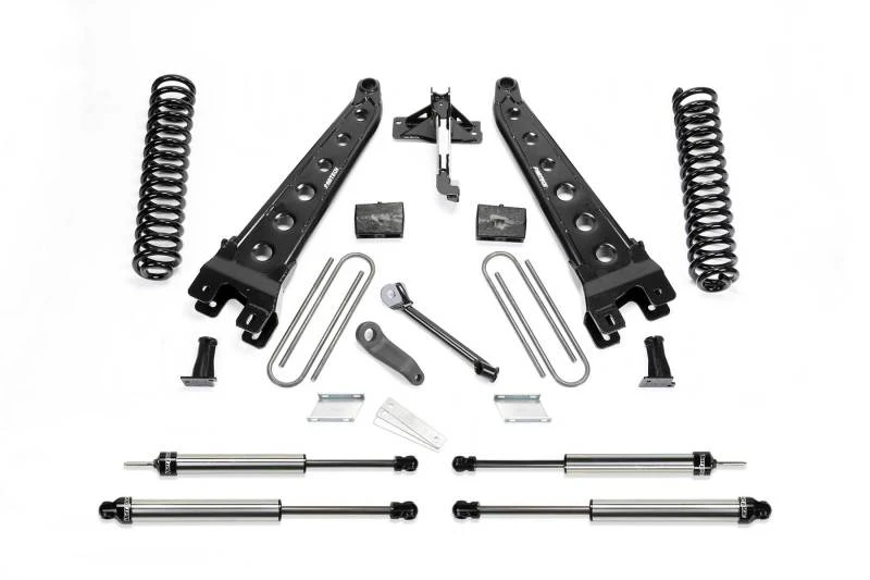 Fabtech 17-21 Ford F250/F350 4WD Gas 4 Zoll Rad Arm System mit Coils & Dlss Shks