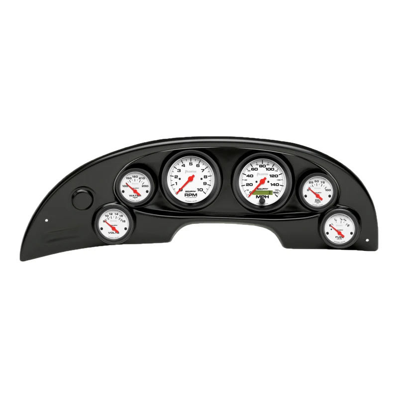 Autometer Phantom Direct Fit Dash Kit 94-04 Ford Mustang (2 x 3-3/8in. / 4 x 2-1/16in.)