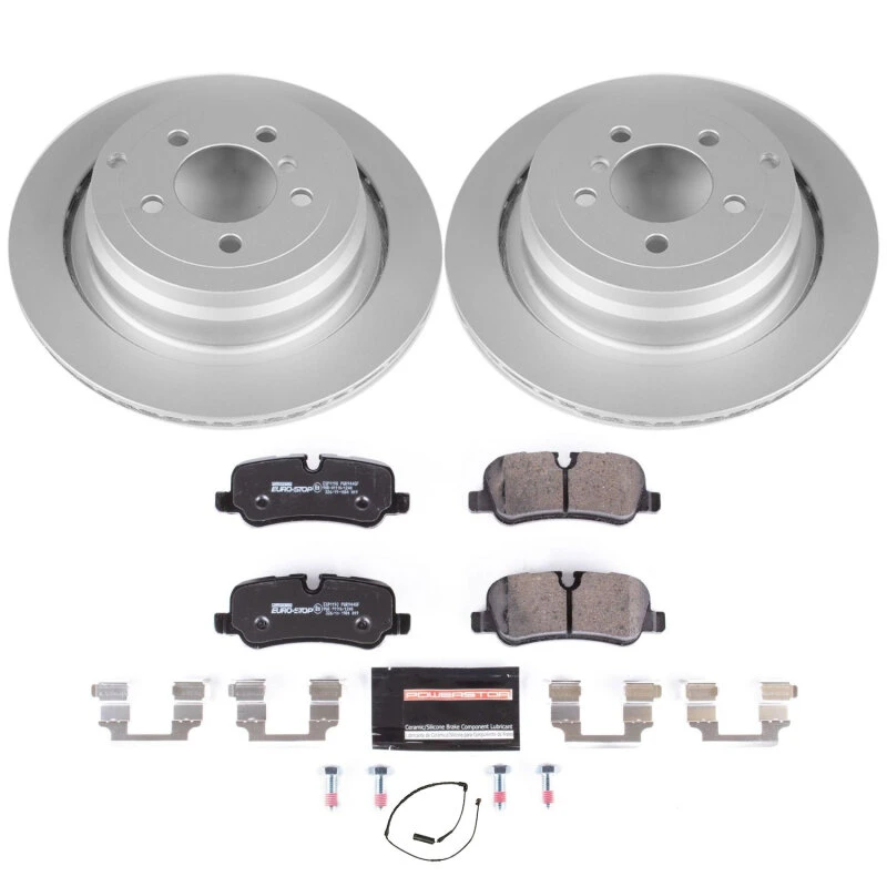 Power Stop 06-12 Land Rover Range Rover Rear Euro-Stop Brake Kit