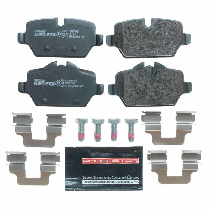 Power Stop 13-16 Mini Cooper Paceman Euro-Stop ECE-R90 Rear Brake Pads