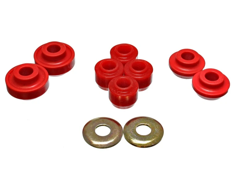 Energy Suspension 86-95 Ford Taurus Rote Vordere Strut Rod Buchsen-Set