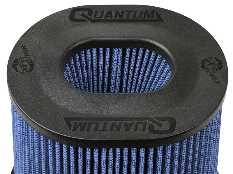 aFe Quantum Pro-5 R Luftfilter Invertiertes Oberteil - 5 Zoll Flansch x 9 Zoll Höhe - geölt P5R